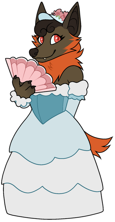 Melb FurCon 2025 Sticker/chibi